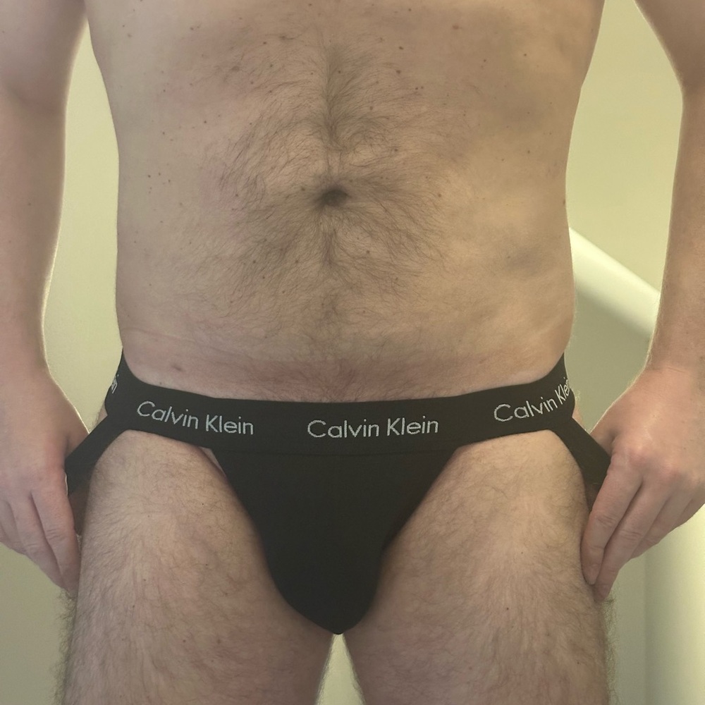 BRAND NEW!! Calvin Klein Men's Black Jock